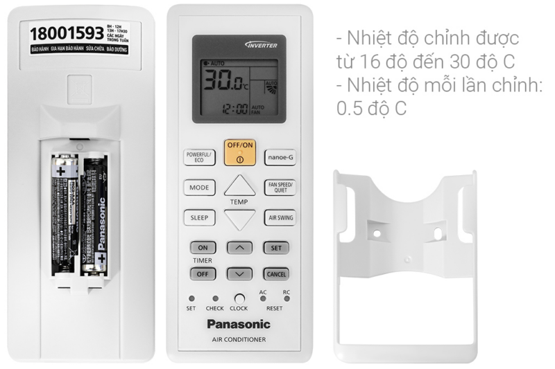 Máy lạnh Panasonic Inverter 1.5 HP CU/CS-PU12ZKH-8 - Image 8