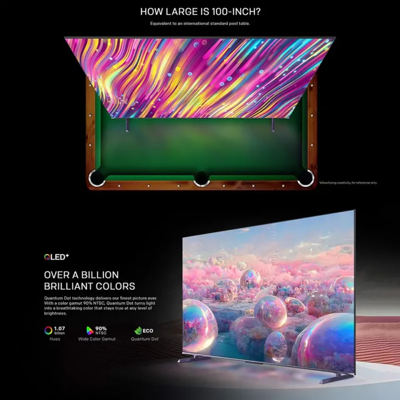 Google Tivi Coocaa QLED 4K 100 Inch 100A5D - Image 2