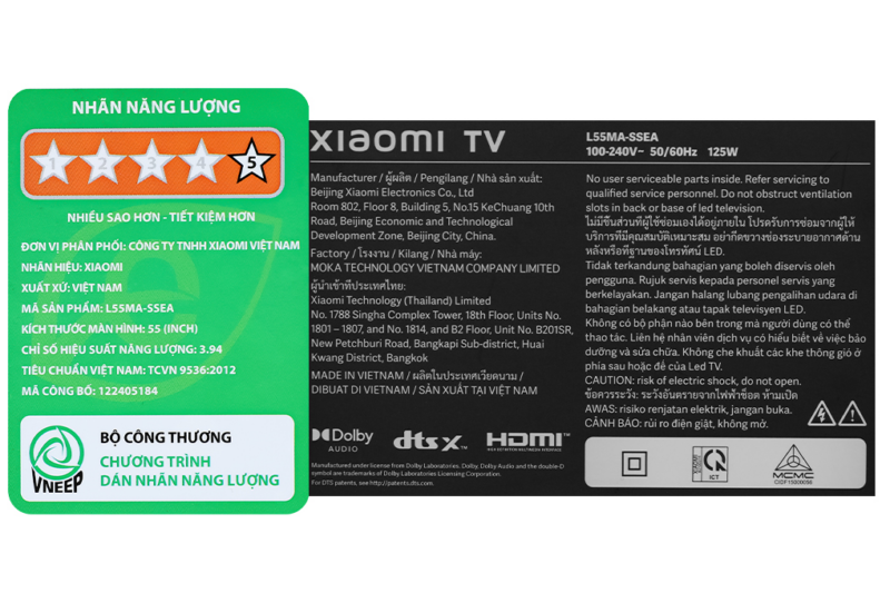 Google Tivi Xiaomi A Pro 4K 55 inch L55MA-SSEA - Image 10