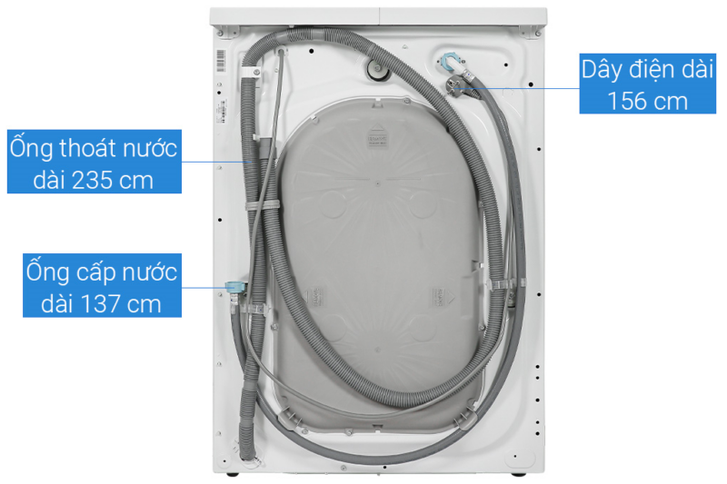 Máy giặt Electrolux Inverter 10 kg EWF1025DQWB - Image 7