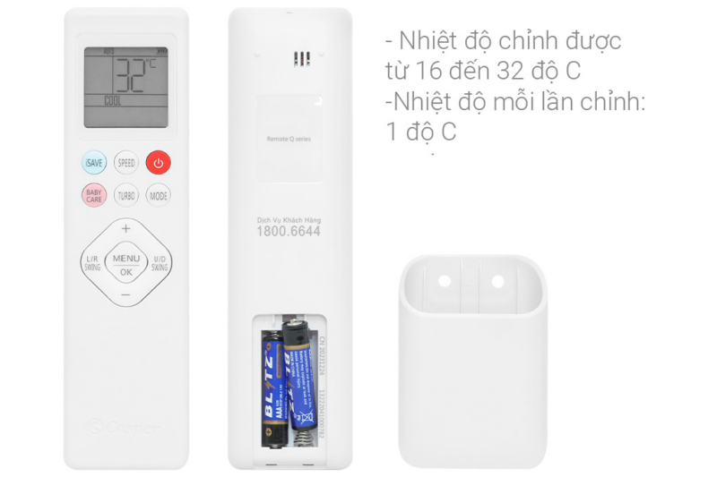 Máy lạnh Casper Inverter 1.5 HP QC-12IS36 - Image 7