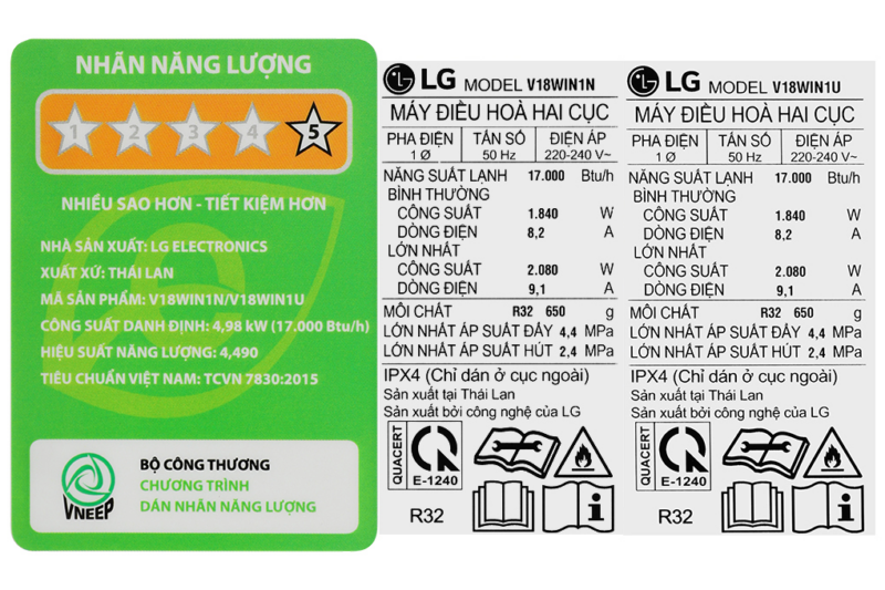 Máy lạnh LG Inverter 2 HP V18WIN1 - Image 10