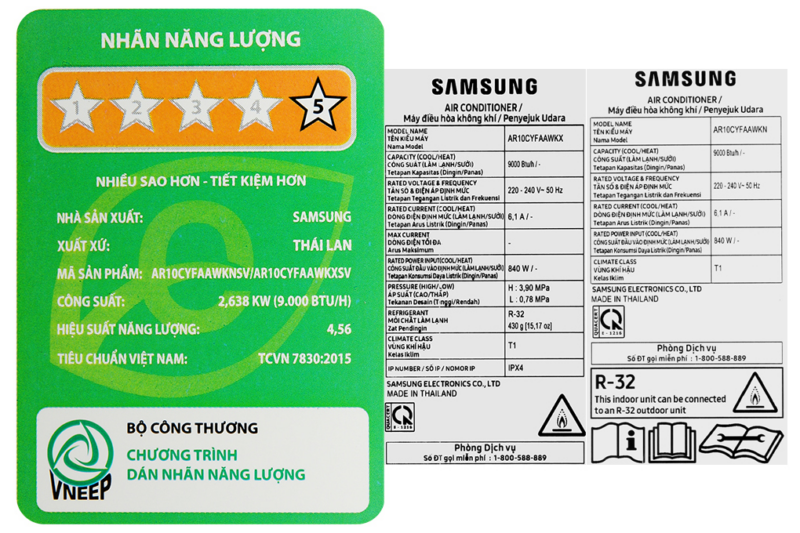 Máy lạnh Samsung Inverter 1 HP AR10CYFAAWKNSV - Image 10