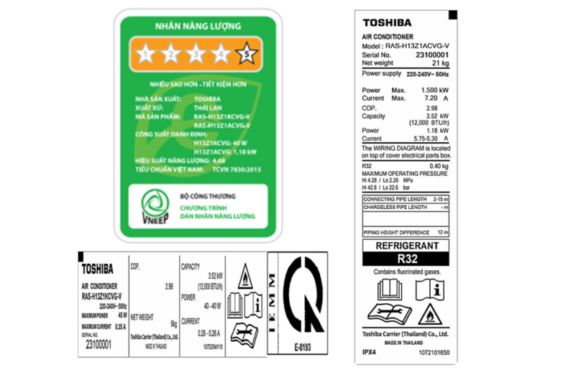 Máy lạnh Toshiba Inverter 1.5 HP RAS-H13Z1KCVG-V - Image 8