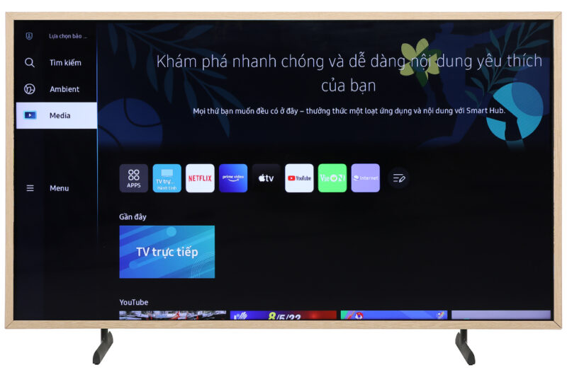 Smart Tivi Khung Tranh The Frame QLED Samsung 4K 50 inch QA50LS03B