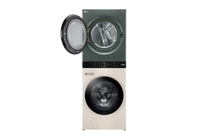 Tháp giặt sấy cao cấp LG WashTower 21 kg sấy 16 kg WT2116SHEG - Image 2