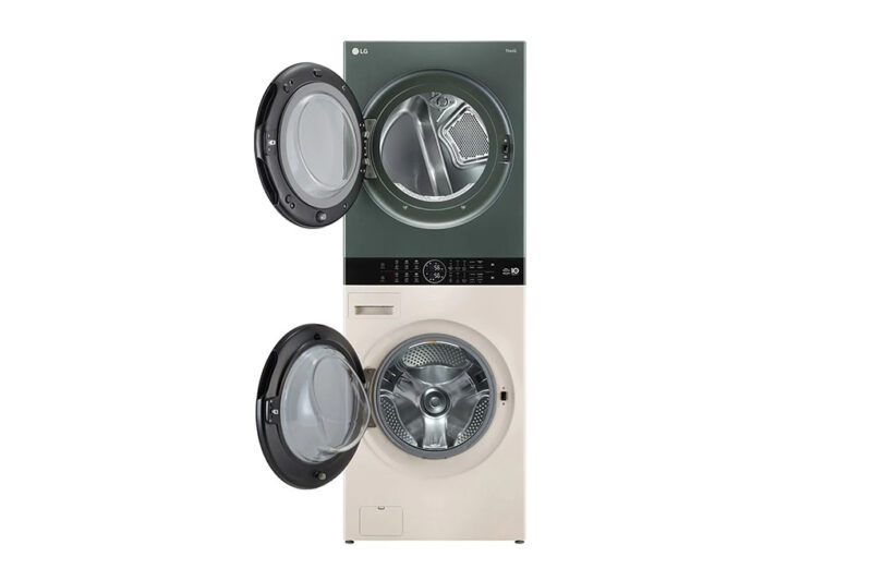 Tháp giặt sấy cao cấp LG WashTower 21 kg sấy 16 kg WT2116SHEG - Image 4