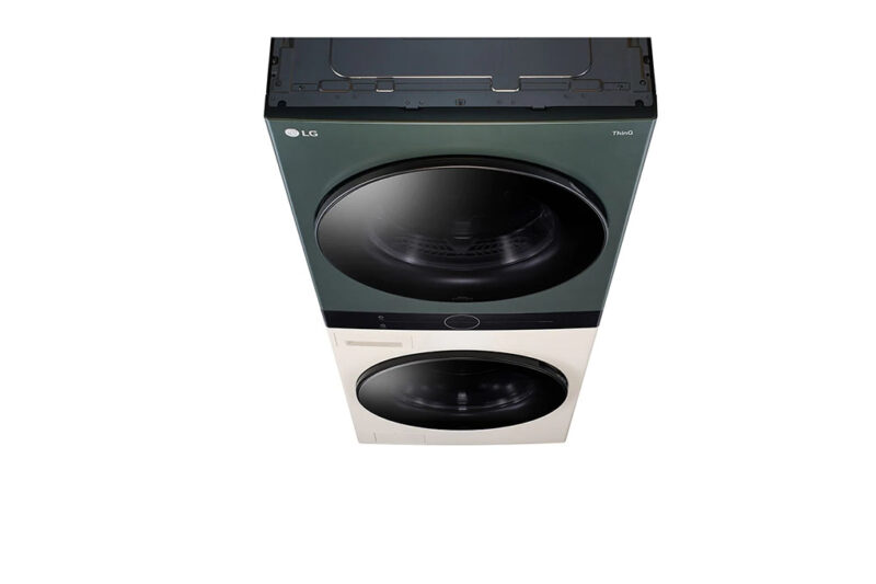 Tháp giặt sấy cao cấp LG WashTower 21 kg sấy 16 kg WT2116SHEG - Image 9