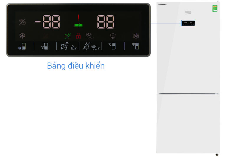 Tủ lạnh Beko Inverter 396 lít RCNT415E50VZGW - Image 10