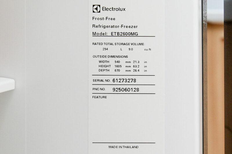 Tủ lạnh Electrolux Inverter 254 lít ETB2600MG - Image 15