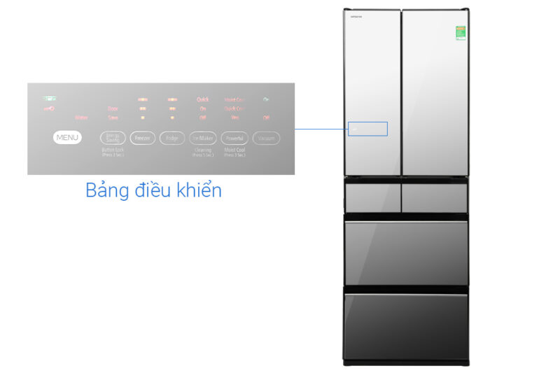 Tủ lạnh Hitachi Inverter 540 lít R-HW540RV(X) - Image 12