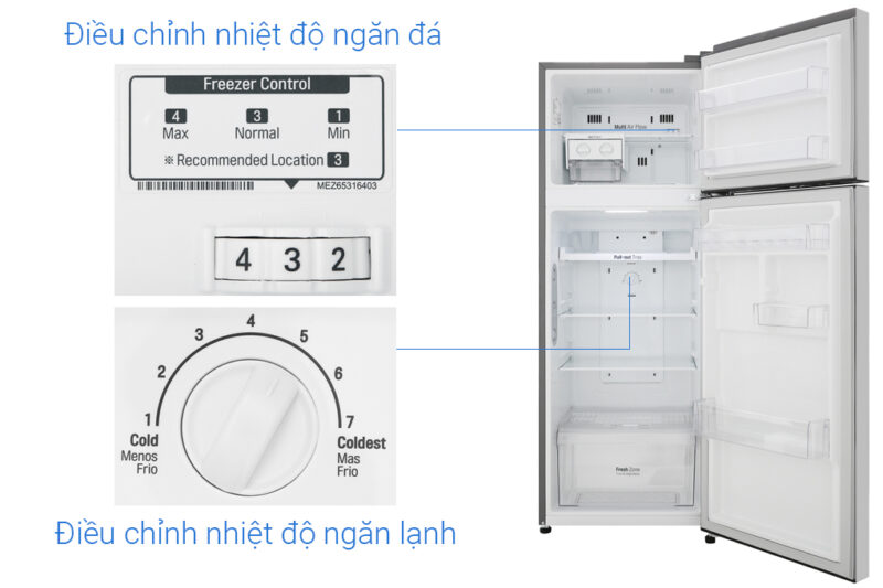 Tủ lạnh LG Inverter 209 lít GN-M208PS - Image 9