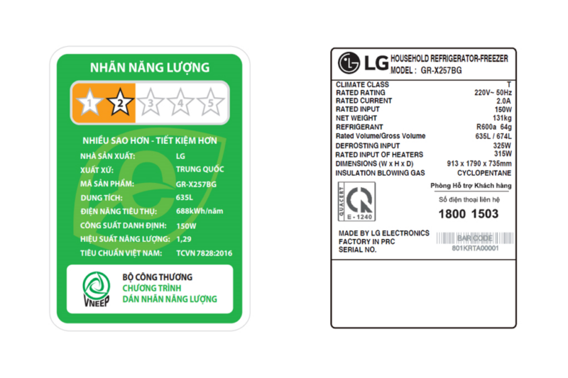 Tủ lạnh LG Inverter 635 Lít Side By Side InstaView Door-in-Door GR-X257BG - Image 15