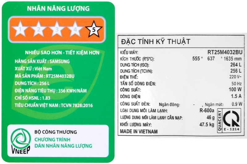 Tủ lạnh Samsung Inverter 256 lít RT25M4032BU - Image 13