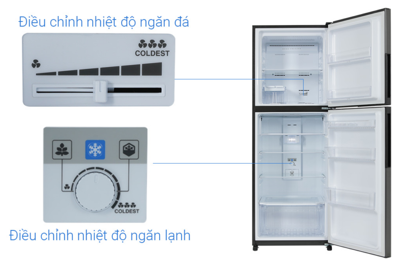 Tủ lạnh Sharp Inverter 360 lít SJ-XP382AE-DS - Image 8